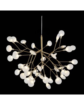 SL411.223.45 Люстра подвесная ST-Luce Золотистый/Белый G4 45*1,5W RICCARDO-foto5