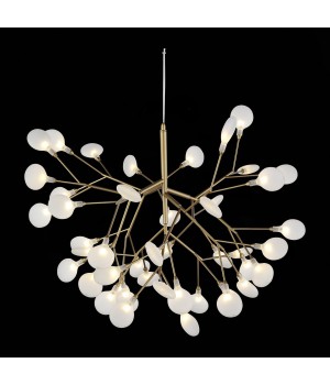 SL411.223.45 Люстра подвесная ST-Luce Золотистый/Белый G4 45*1,5W RICCARDO-foto5