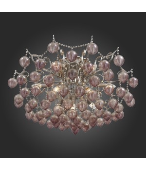 SL659.202.09 Люстра потолочная ST-Luce Шампань/Коньяк E14 9*40W FRUTTI-foto5