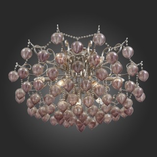 SL659.202.09 Люстра потолочная ST-Luce Шампань/Коньяк E14 9*40W FRUTTI-foto5