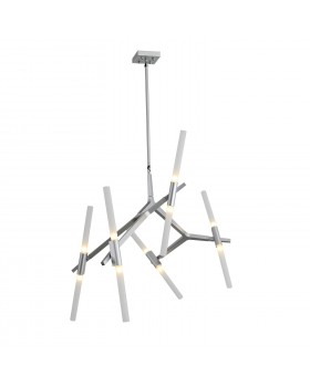 SL947.102.10 Люстра потолочная ST-Luce Серебристый/Белый G9 10*5W LACONICITA-foto13