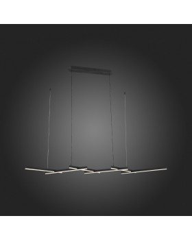 SL394.403.06 Люстра подвесная ST-Luce Черный/Белый LED 6*14W 4000K BASONI-foto5