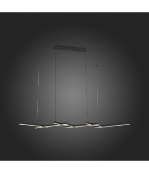 SL394.403.06 Люстра подвесная ST-Luce Черный/Белый LED 6*14W 4000K BASONI-foto5