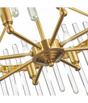 SL1167.303.08 Светильник подвесной ST-Luce Латунь/Латунь, Прозрачный E14 8*40W TELLURIO-foto11