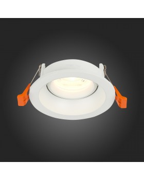 ST208.508.01 Св-к встр. Мат. белый GU10 1*50W D94xH40 220V Без ламп MISURA-foto7