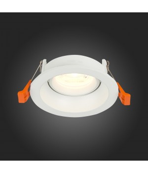 ST208.508.01 Св-к встр. Мат. белый GU10 1*50W D94xH40 220V Без ламп MISURA-foto7