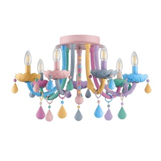 SL1700.782.07 Люстра потолочная ST-Luce Разноцветный E14 7*40W FIATA-foto16