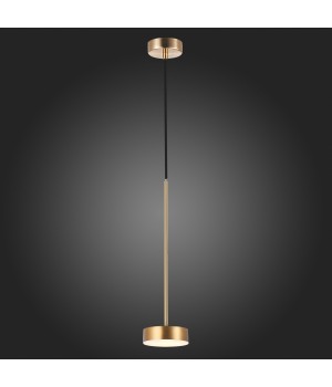 SL6000.303.01 Светильник подвесной ST-Luce Латунь/Латунь LED 1*7W 3000K PANCES-foto5