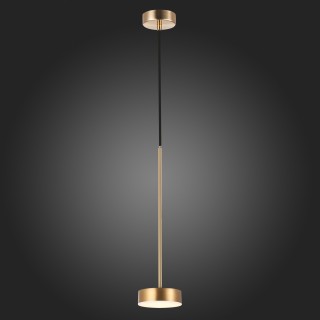 SL6000.303.01 Светильник подвесной ST-Luce Латунь/Латунь LED 1*7W 3000K PANCES-foto5