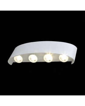 SL089.501.08 Светильник уличный настенный ST-Luce Белый кварцевый LED 8*1W 4000K BISELLO-foto7