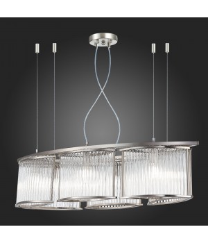 SL1627.103.06 Люстра подвесная ST-Luce Хром/Прозрачный E14 6*40W Velletri-foto6