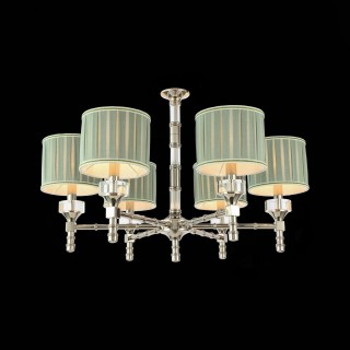 SL1121.103.06 Люстра подвесная ST-Luce Никель/Оливковый E14 6*40W OLEO-foto4