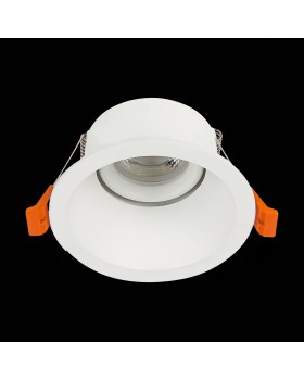 ST207.508.01 Св-к встр. Мат. белый GU10 1*50W D103xH52 220V Без ламп GROSI-foto5