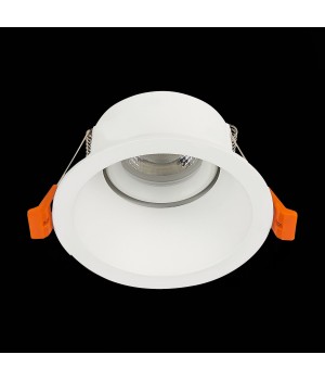 ST207.508.01 Св-к встр. Мат. белый GU10 1*50W D103xH52 220V Без ламп GROSI-foto5