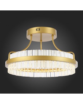 SL383.202.01 Светильник потолочный ST-Luce Матовое золото/Прозрачный LED 1*34W 3000K CHERIO-foto8