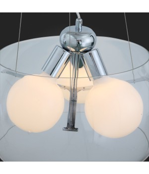 SL512.113.03 Светильник подвесной ST-Luce Хром/Прозрачный E27 Globe 3*100W UOVO-foto9