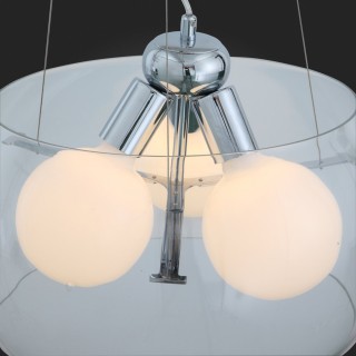 SL512.113.03 Светильник подвесной ST-Luce Хром/Прозрачный E27 Globe 3*100W UOVO-foto9