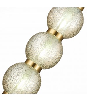 SL1155.303.03 Светильник подвесной ST-Luce Латунь/Коньячный E14 3*40W MARENA-foto3