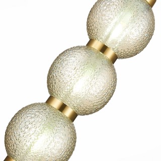 SL1155.303.03 Светильник подвесной ST-Luce Латунь/Коньячный E14 3*40W MARENA-foto3