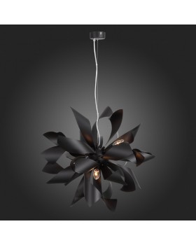 SL453.403.06E Люстра подвесная ST-Luce Черный/Черный E14 6*40W SPIRAGLIO-foto7