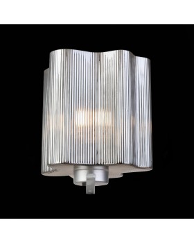 SL117.701.01 Бра ST-Luce Серебристый/Дымчатый E27 1*60W ONDE-foto6
