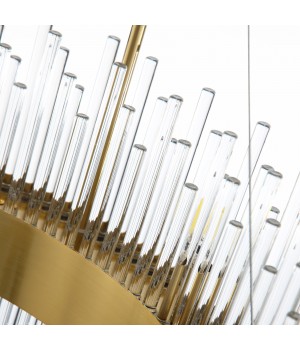 SL1158.303.16 Люстра подвесная ST-Luce Латунь/Латунь, Прозрачный G9 16*5W NITIDO-foto16