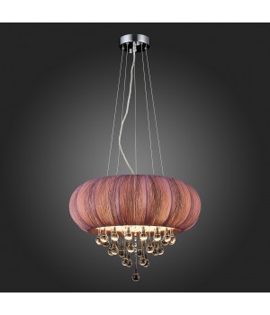 SL350.093.05 Люстра подвесная ST-Luce Хром/Фиолетовый E14 5*40W PREFERITA-foto3