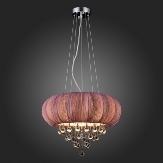 SL350.093.05 Люстра подвесная ST-Luce Хром/Фиолетовый E14 5*40W PREFERITA-foto3