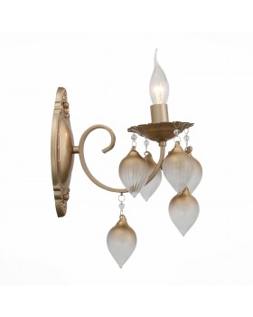 SL659.301.01 Бра ST-Luce Золотистый/Золотистый E14 1*40W FRUTTI-foto3