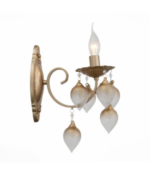 SL659.301.01 Бра ST-Luce Золотистый/Золотистый E14 1*40W FRUTTI-foto3