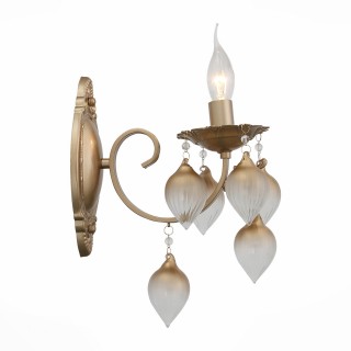 SL659.301.01 Бра ST-Luce Золотистый/Золотистый E14 1*40W FRUTTI-foto3