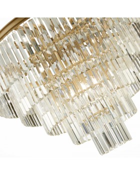 SL1624.203.15 Люстра подвесная ST-Luce шампань/прозрачный E14 15*40W Ercolano-foto4