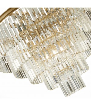 SL1624.203.15 Люстра подвесная ST-Luce шампань/прозрачный E14 15*40W Ercolano-foto4