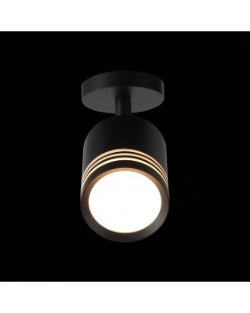 ST101.412.05 Светильник потолочный Черный LED 1*5W 3000K 390Lm Ra>80 120° D68xH140 170-240V CERIONE-foto5