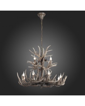 SL154.703.12 Люстра подвесная ST-Luce Серый E14 12*40W CORNA-foto7