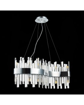 SL1160.113.12 Светильник подвесной ST-Luce Хром/Хром, Прозрачный G9 12*5W BAFO-foto10