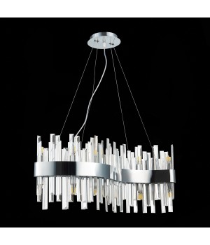 SL1160.113.12 Светильник подвесной ST-Luce Хром/Хром, Прозрачный G9 12*5W BAFO-foto10