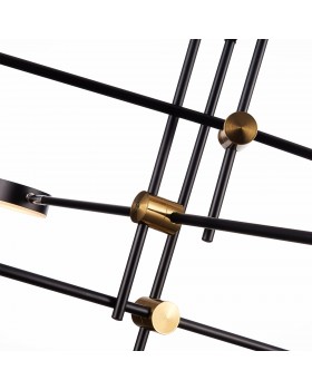 SL1604.432.06 Светильник потолочный ST-Luce Черный, Латунь/Черный LED 6*5W 3000K RODRIGO-foto12