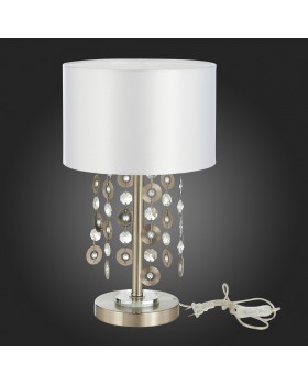 SL1757.104.01 Прикроватная лампа ST-Luce Никель/Белый E14 1*40W KATENA-foto6