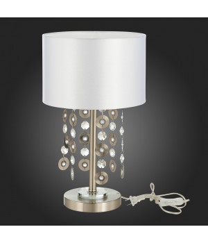 SL1757.104.01 Прикроватная лампа ST-Luce Никель/Белый E14 1*40W KATENA-foto6