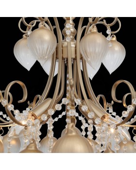 SL659.303.04 Люстра подвесная ST-Luce Золотистый/Золотистый E14 4*40W FRUTTI-foto7