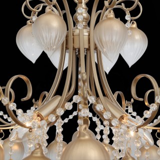 SL659.303.04 Люстра подвесная ST-Luce Золотистый/Золотистый E14 4*40W FRUTTI-foto7