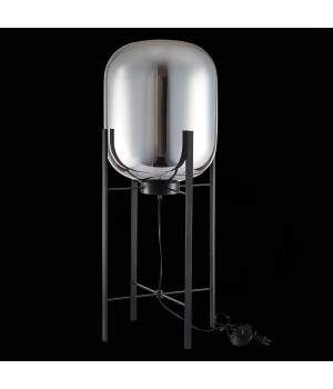 SL1050.715.01 Торшер ST-Luce Черный/Дымчатый E27 1*40W BURASCA-foto4