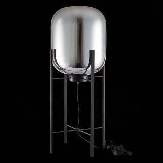 SL1050.715.01 Торшер ST-Luce Черный/Дымчатый E27 1*40W BURASCA-foto4