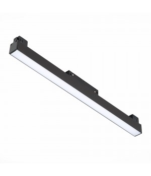 ST360.436.12 Магнитный трековый светильник Черный LED 1*12W 3000K 780Lm Ra>80 120 IP20 L406xW22xH44 48V STANDI-foto3