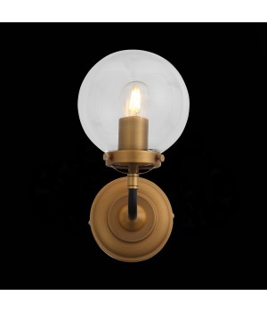 SL234.401.01 Бра ST-Luce Черный, Золото/Прозрачный E27 1*40W VARIETA-foto4