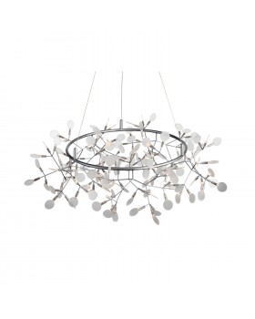 SL379.103.135 Люстра подвесная ST-Luce Серебристый/Белый LED 135*0,3W 3500K RAFINA-foto13