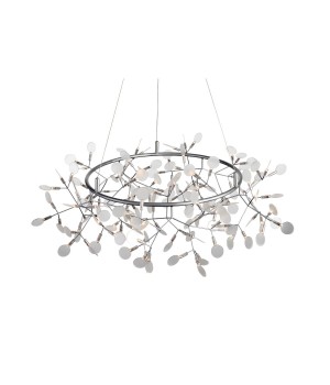 SL379.103.135 Люстра подвесная ST-Luce Серебристый/Белый LED 135*0,3W 3500K RAFINA-foto13