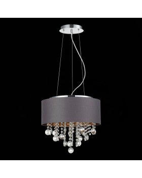 SL1350.703.04 Светильник подвесной ST-Luce Хром/Серый, Золотистый, Прозрачный E14 4*40W LACCHIA-foto8