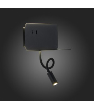 SL1576.401.02 Светильник настенный ST-Luce Черный/Черный LED 2*3W 4000K PINAGGIO-foto6